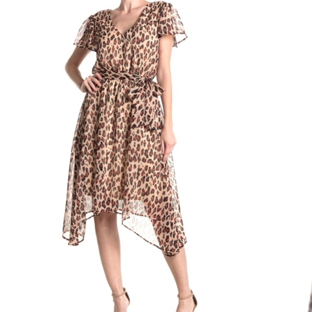 The Vanity Room for Nordstrom leopard dress